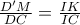 \frac{D'M}{DC}= \frac{IK}{IC}