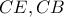 CE,CB