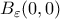 B_{\varepsilon}(0,0)