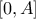 [0, A]