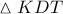 \vartriangle KDT