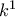 k^1