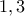 1,3