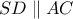 SD \parallel AC
