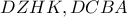 DZHK , DCBA
