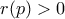 r(p)>0