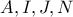 A,I,J,N