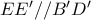 EE'//B'D'
