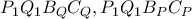 P_{1}Q_{1}B_{Q}C_{Q},P_{1}Q_{1}B_{P}C_{P}
