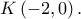 K\left ( -2,0 \right ). K\left ( -2,0 \right ).