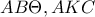 AB\Theta ,AKC
