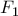\displaystyle{F_1}