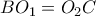 BO_{1}=O_{2}C