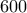 \displaystyle{600}