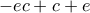 -ec+c+e