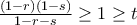 \frac{(1-r)(1-s)}{1-r-s}\geq1\geq t