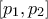 [p_{1} ,p_{2}]