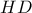 \displaystyle{HD}