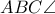 ABC\angle ABC\angle