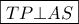 \boxed{TP \bot AS}