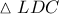 \vartriangle LDC