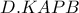 \displaystyle{D.KAPB} \displaystyle{D.KAPB}
