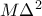 M\Delta ^{2}