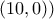 (10, 0))
