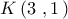 K\left( {3\,\,,1\,} \right)
