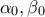 \alpha _{0 },\beta _{0 }