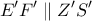 \displaystyle{E'F'\parallel Z'S'}