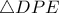 \triangle DPE