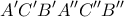 \displaystyle{ 
A'C'B'A''C''B'' 
}