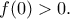 f(0)>0.