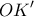 \displaystyle{OK'}