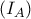 (I_A)