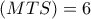 (MTS)=6