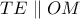 TE\parallel OM