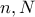 n,N
