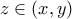 z \in (x,y)