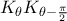 K_{\theta}K_{\theta -\frac{\pi}{2} }