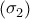 \displaystyle{\left( {\mathop \sigma \nolimits_2 } \right)}