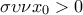 \,\sigma \upsilon \nu x_{0}>0