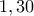 1,30