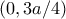 (0,3a/4) (0,3a/4)