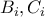 B_{i},C_{i} B_{i},C_{i}