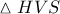 \vartriangle HVS