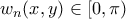 w_n(x,y) \in [0,\pi)