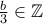 \frac{b}{3} \in \mathbb{Z}
