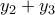 y_2+y_3